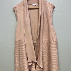🚨CLEARANCE 0124-109 Light Pink LINDA MATTHEWS RIBBED VEST